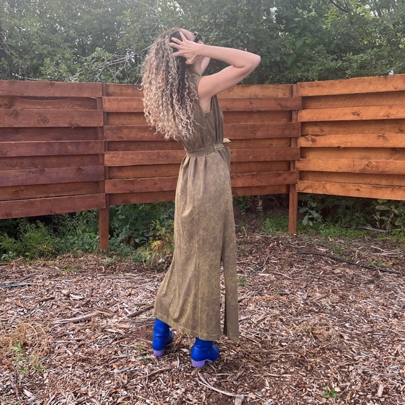 OSLKEN KIMONO DRESS – Organic Fabric - Tie Dye - Picture 5 of 9